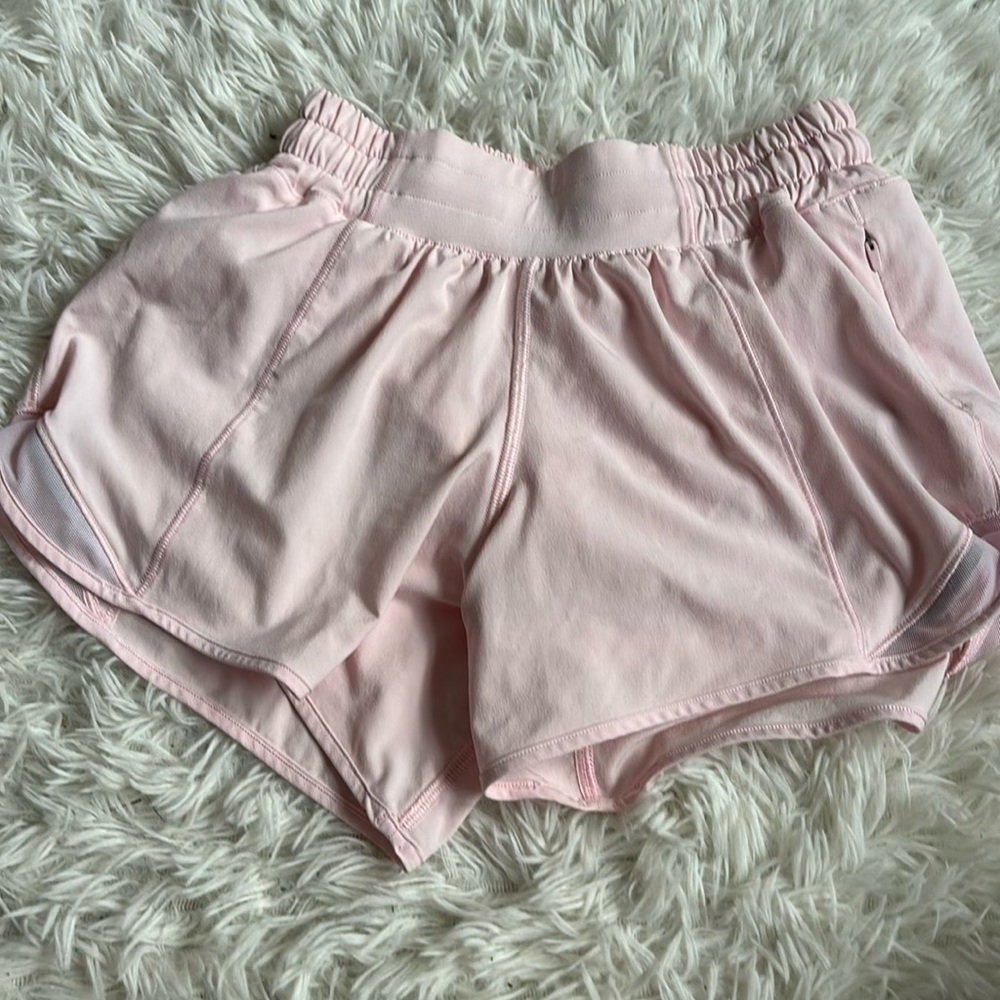Lululemon Strawberry Milkshake Hotty Hot Shorts